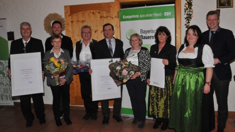 Ehrung BBV Hof