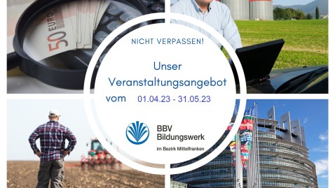 Bildungswerk Mittelfranken Veranstaltungsangebot April Mai 2023