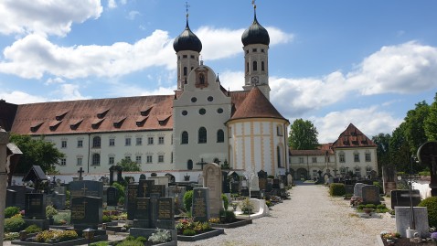 Klosterkirche in Benediktbeuren