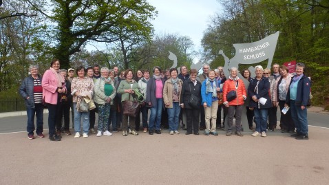 Gruppenfoto der Lehr-und Informationsfahrt