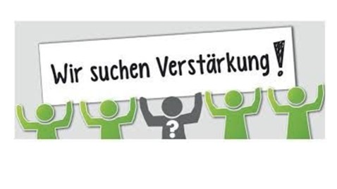 Wir suchen Verstärkung