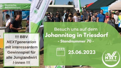 Bauernverband Mittelfranken auf dem Johannitag 2023