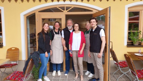 Frühstück auf dem Bauernhof