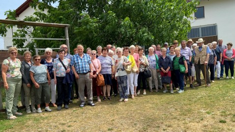 Gruppe beim Betrieb Weber Fünf