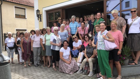 Gruppenbild Lehrfahrt nach Pocking