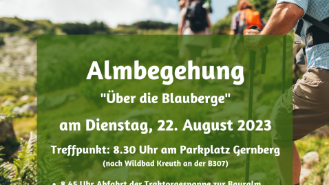 Almbegehung am 22.08.2023