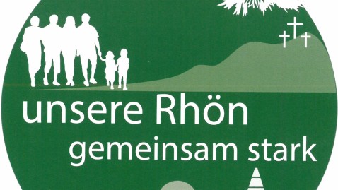 Vereinslogo "Unsere Rhön - gemeinsam stark e.V."