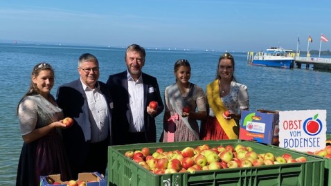 Apfelsaisoneröffnung Bodensee