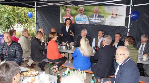 Diskussionsrunde mit Land- und Forstwirten