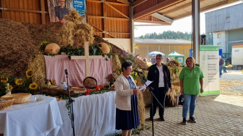 Eröffnung Tag der Landwirtschaft Kreisbäuerin, stv. Kreisbäuerin und 1. Vorsitzende