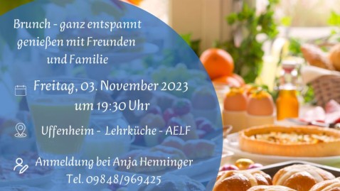 Kochkurs mit VMB Brunch OV Wallmersbach und Langensteinach, KV NEA-BW