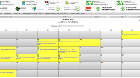 Agrartermine-Nordoberpfalz