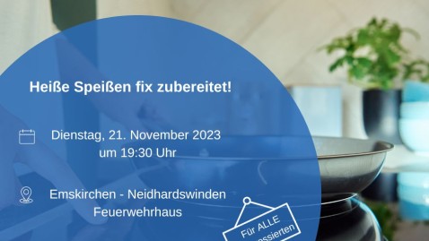 Vortrag Heiße Speisen fix zubereitet OV Neidhardswinden, KV NEA-BW