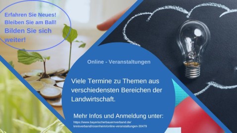 Online Veranstaltungen 