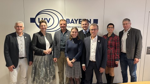 BBV-Tierhaltungspräsidentin im Gespräch mit LKV-Vorstand