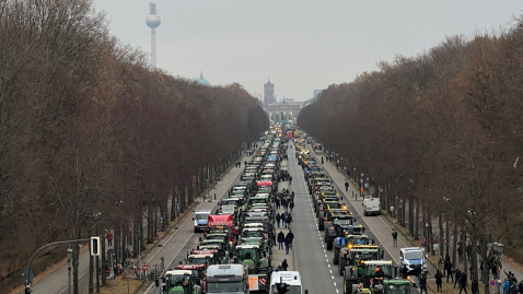 Agrardiesel-Demo Berlin