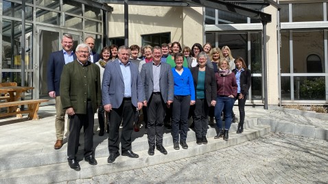 Gruppenfoto der Teilnehmer LFA soziale Fragen