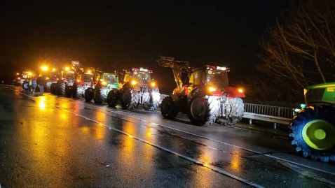 2023-12-22-Protestaktion Agrardiesel und Kfz-Steuer