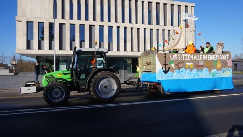 Wir sitzen alle in einem Boot