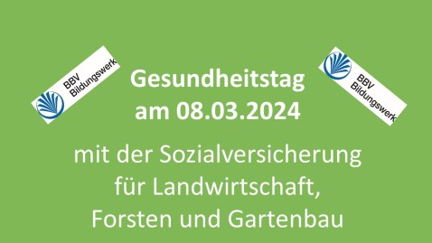 Gesundheitstag 2024