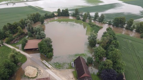 Hochwasser Donau-Ries