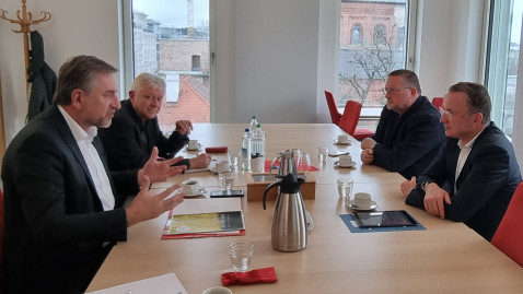 Doppelinterview Landesbischof Kopp und Präsident Felßner