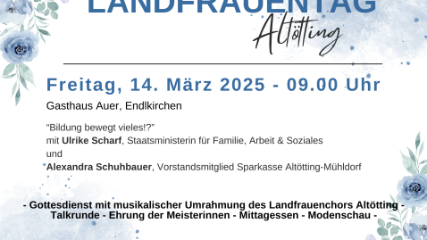Landfrauentag Alötting