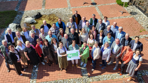 Gruppenbild zum Start der Kampagne "Mut zum Gestalten" zur Kommunalwahl 2026