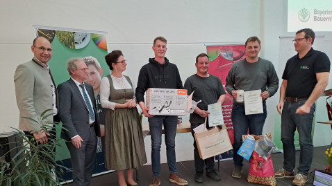 Die Sieger des Bereiches Landwirtschaft