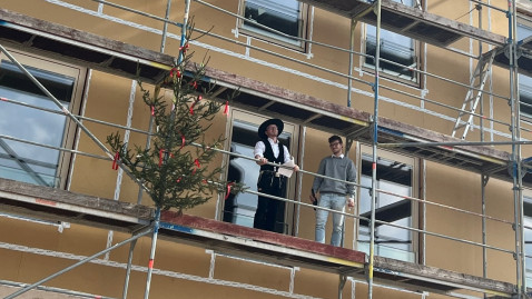 Richtfest BBV Bürogebäude