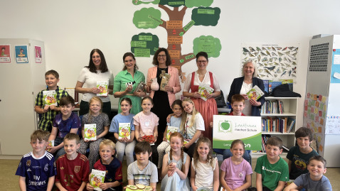 Gruppenbild zu Landfrauen machen Schule