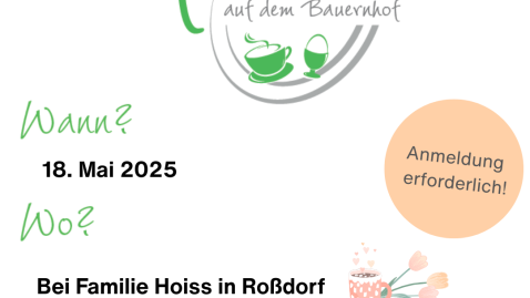 Frühstück auf dem Bauernhof 