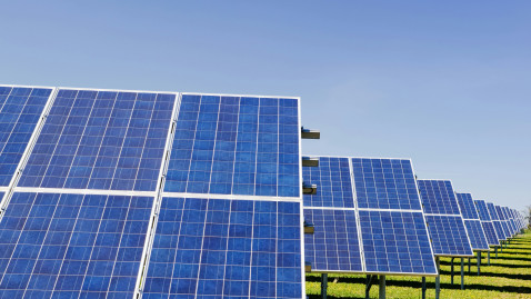Freiflächen PV Anlage 