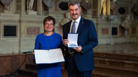 Bayerischer Verdienstorden für Maria Hoßmann