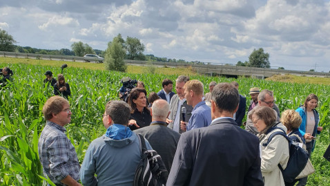Zu Gast bei Ackerbaubetrieb Stefan Gandl 