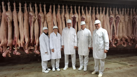 BBV besucht Schlachthof Landshut 