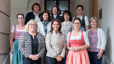 BBV Landfrauen bei Michaela Kaniber Jahresgespräch