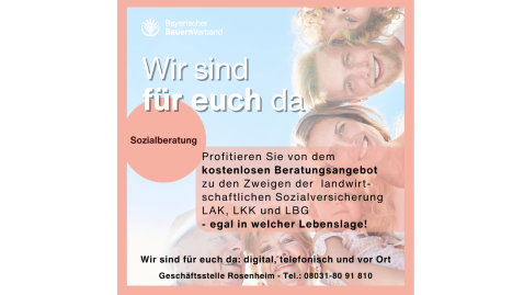 wir sind für euch da
