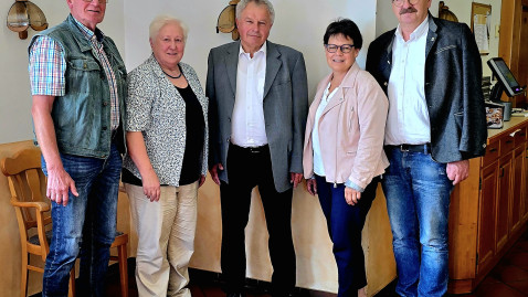 Landsenioren Orgateam Verabschiedung Altlandrat Schneider