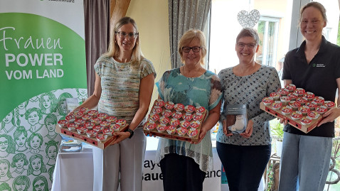 Kreisvorstandschaft am BBV Stand