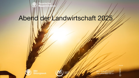 Einladung zum Abend der Landwirtschaft am 5. November 2025  Einladung zum Abend der Landwirtschaft am 5. November 2025