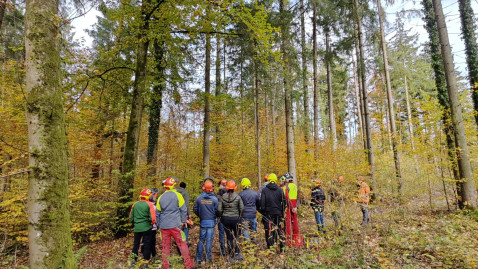 Schulung „Sicherer Einsatz der Forstseilwinde“