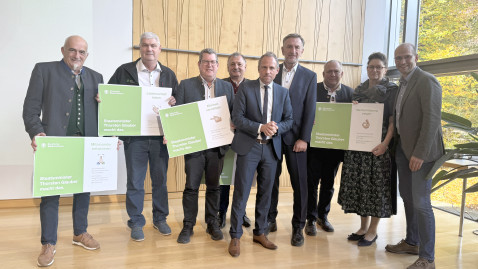 Umweltminister Glauber bei der Kreisobmännertagung 