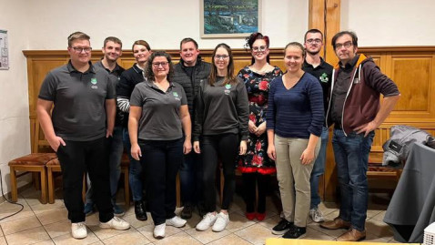 v.l.n.r.: Moritz Singer (BJB), Fabian Gerstner (BJB) , Katharina Wust (BJB), Alexandra Münchberg (BJB), Ferdinand Bauer (BJB), Chiara Hartmann (BJB), Jacqueline Buchinger (KLJB), Julia Haberberger (BBV), Kilian Kamper (KLJB), Manfred Walter (ELJ)