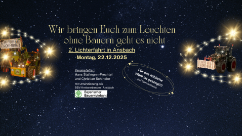 Lichterfahrt Ansbach