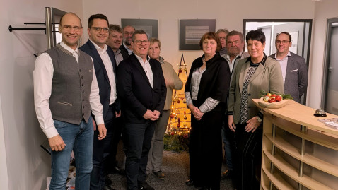 Teilnehmer des Austauschs mit MdEP Doleschal und Köhler