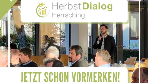 Save the Date vom 16. bis 18. November 2026 für den HerbstDialog Herrsching