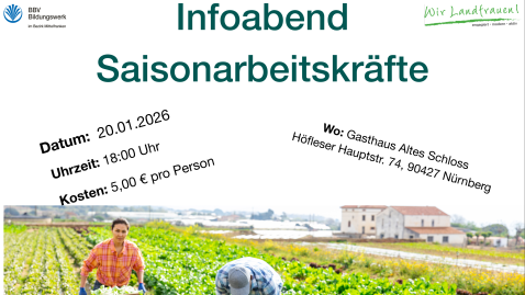 Infoabend Saisonarbeitskräfte