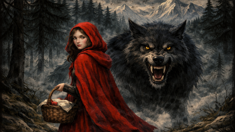 Rotkäppchen und der Wolf