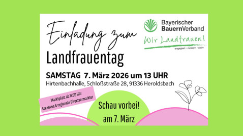 Sharepic Landfrauentag 2026 Forchheim